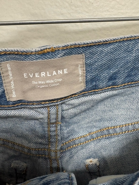 Everlane The Way-Wide Crop Jean Women’s Size 29 Wide Leg Jeans - Picture 7 of 7